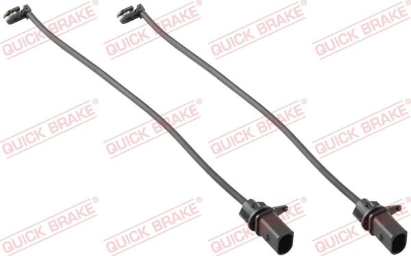 Warning Contact, brake pad wear
